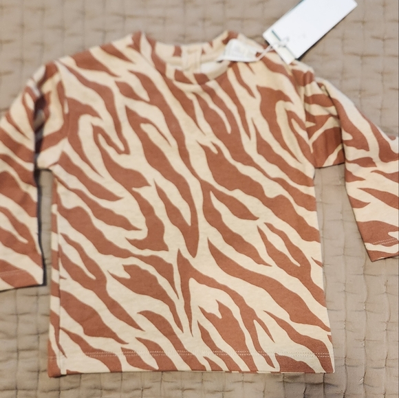 H&M kids printed top (Zebra print) - Picture 3 of 3